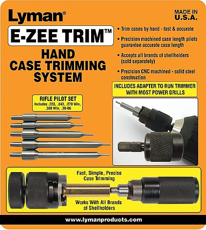 Lyman E-ZEE Trimmer Rifle Set 5 Pilots - bild 2 av 2