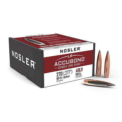 Nosler Accubond LR .270 165gr 100/Box