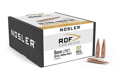 Nosler RDF 6mm 115gr 100/Box - bild 2 av 4