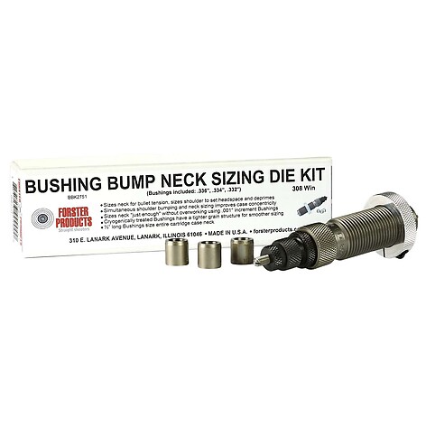 Forster Bushing Bump Neck Sizing Die 6x47mm Lapua