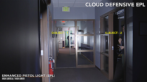 Cloud Defensive EPL Duty 1200 Lumen Vapenlampa Svart - bild 3 av 8