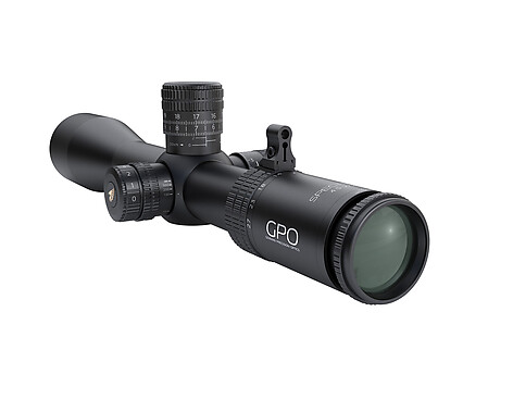 GPO Spectra 6X 4.5-27x50 Belyst FFP CCW PLRi Kikarsikte - bild 4 av 4