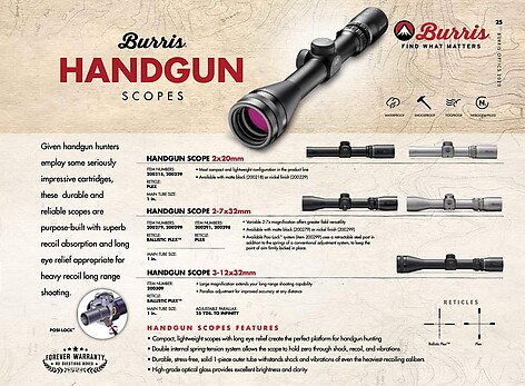 Burris Handgun 2x20 Plex Kikarsikte - Nickel - bild 3 av 4