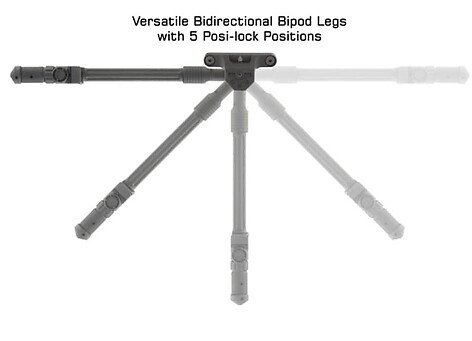Leapers UTG Recon Flex II M-LOK Bipod 23-30cm - bild 3 av 5