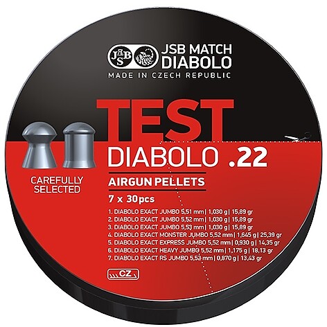 JSB Exact Test 7x30st 5.5mm