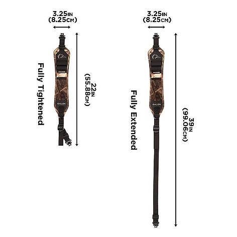 Allen Hypa-Lite Punisher 99cm Vapenrem - bild 2 av 9