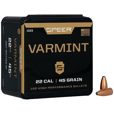 Speer Varmint JSP .224 Caliber 45gr 100/Box - bild 2 av 2