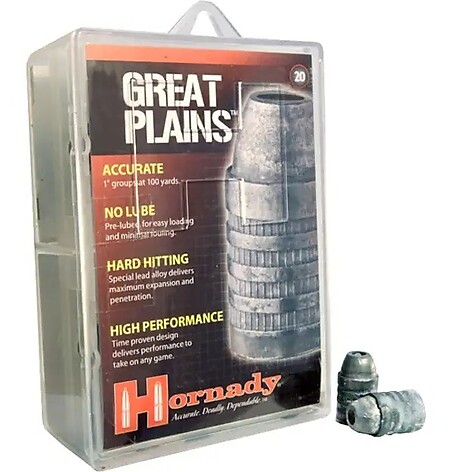 Hornady Great Plains HB-HP 50 Cal 385gr 20/Box - bild 2 av 3