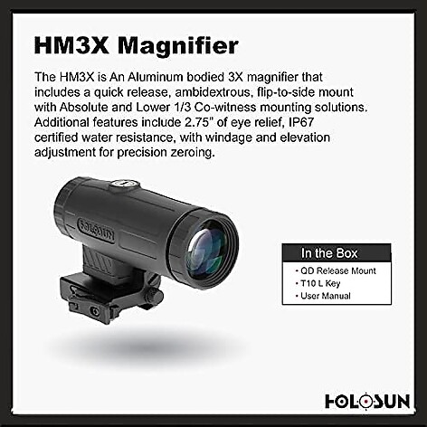Holosun HM3X 3x Magnifier - bild 4 av 6