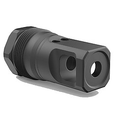 Breek Arms Plan B Echo Single Port Muzzle Brake .30 5/8-24