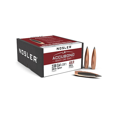 Nosler Accubond LR .338 265gr 100/Box