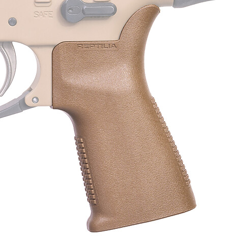 Reptilia CQG Pistolgrepp AR-17/SR-25/SIG MPX/MCX FDE