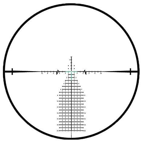 Burris XTR Pro 5.5-30x56 SF FFP Belyst SCR2 MIL Kikarsikte - bild 6 av 6