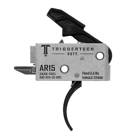 Triggertech Duty AR-15 Single Stage Curved 5.5 lbs
