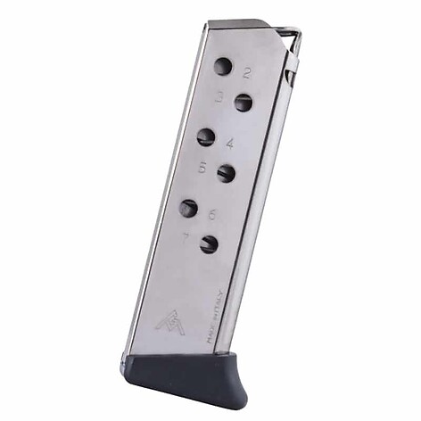 Mec-Gar USA Inc Walther PPK/S .380 ACP 7 Skott Magasin Silver