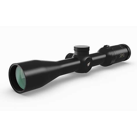 GPO Spectra 4X 2.5-10x44 SFP Belyst G4i Drop Kikarsikte