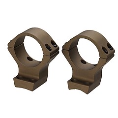 Browning X-Bolt 34mm 2 st X-Lock Ringar Medium Bronze Cerakote