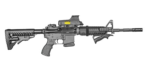FAB Defense Ultimag 10R AR15/M4 10rd Polymer FDE - bild 2 av 2