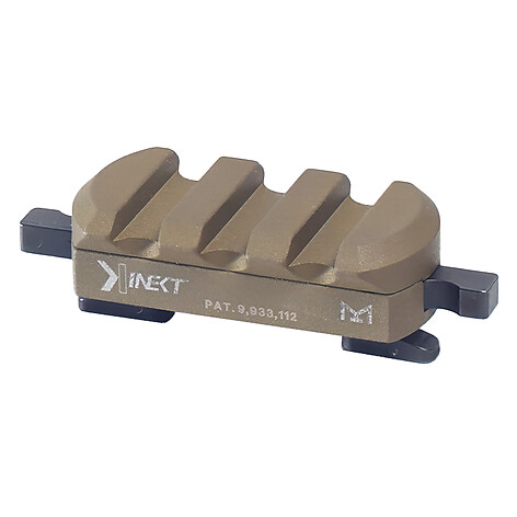 Kinetic Picatinnyskena QD M-LOK 3-slot FDE