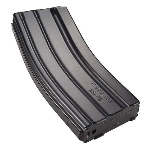 Duramag AR-15 5.56/.223/300BLK 20 skott Svart/Orange - bild 2 av 3