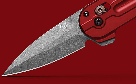 Benchmade 491 Lowden Crater Blue Aluminium Kniv - bild 2 av 6