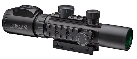 Konus KonusPro AS34 2-6x28 IR Mil-Dot Kikarsikte - bild 5 av 7
