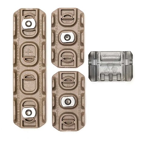 Strike Industries NGSW M-7/M-250 Rail Cover FDE - bild 8 av 10