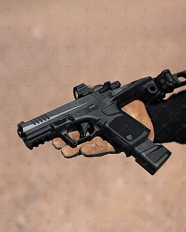 Strike Industries SMC Bravo RXM 4 tum Vapengrepp - bild 5 av 6