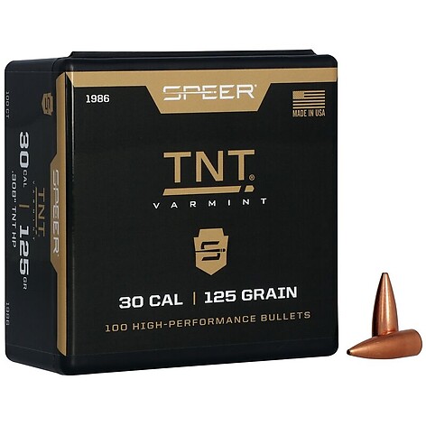 Speer TNT JHP .308 Caliber 125gr 100/Box - bild 2 av 2