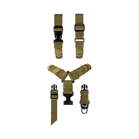 AIM Sports One Point Bungee Heavy Duty Vapenrem Brun - bild 3 av 4