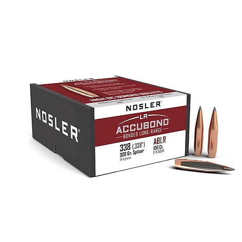 Nosler Accubond LR .338 300gr 100/Box