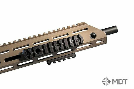 MDT Picatinnyskena M-LOK 218mm 19-slot - bild 3 av 4