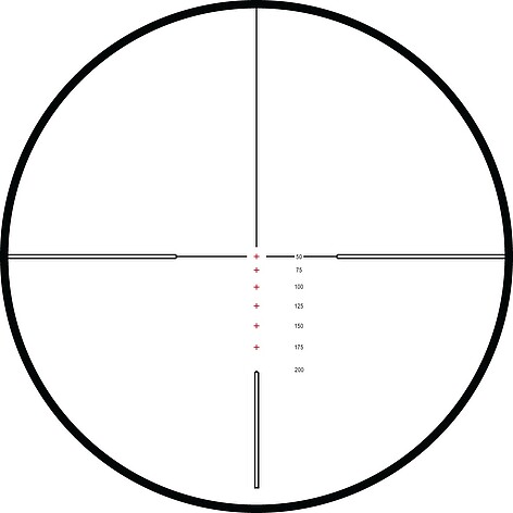 Hawke Vantage 3-9x40 Belyst 1 tum Rimfire .22 LR Subsonic - bild 4 av 4