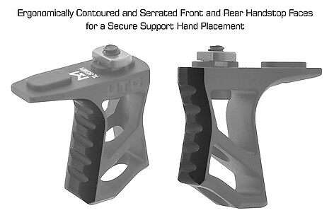 Leapers UTG Ultra Slim M-LOK Handstopp Svart - bild 2 av 7