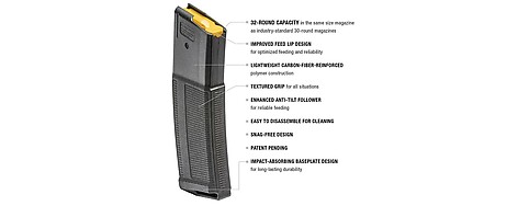 Daniel Defense AR15/M4 5.56 32 Skott Magasin 12-pack - bild 2 av 4