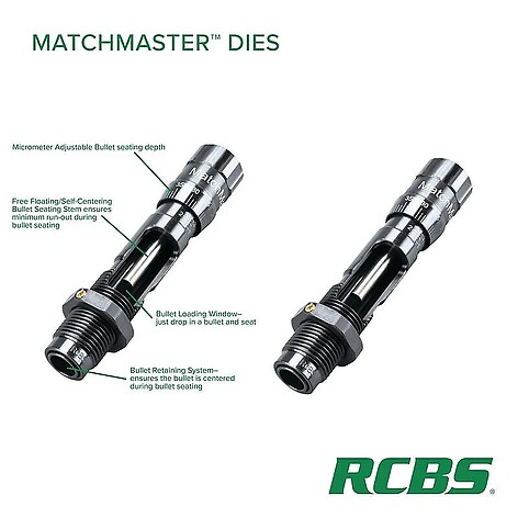 RCBS Matchmaster Seater Die  7mm Remington Magnum - bild 3 av 4