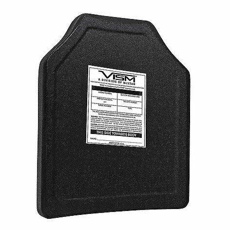 NcSTAR LVL III Curved Shooters Cut 254x305mm Ballistisk Platta - bild 2 av 2