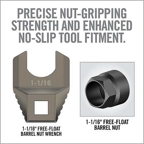 Real Avid Master Fit Free Float Barrel Nut 1-1/16" - bild 5 av 5