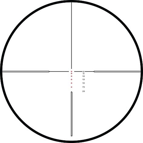 Hawke Vantage 3-9x40 Belyst 1 tum Rimfire .22 LR HV - bild 10 av 10