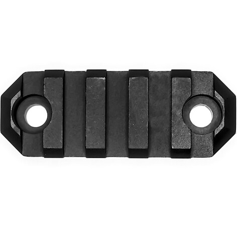 Grovtec Montageskena M-Lok 5 Slots Picatinny Svart