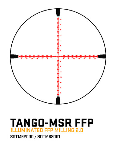 Sig Sauer TANGO-MSR 2-12x44 FFP Belyst MIL Milling 2.0 - bild 5 av 7