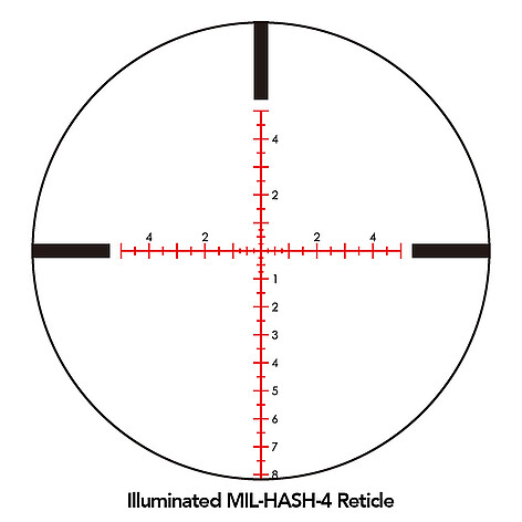 Sightron S-TAC 4-20x50 SF FFP Belyst MH-4 Kikarsikte - bild 7 av 7