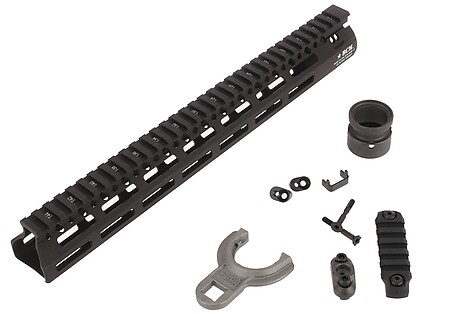 Bravo Company MCMR AR15 M-LOK 340mm Handguard Svart - bild 2 av 5