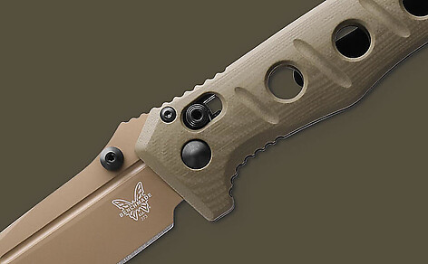 Benchmade 273FE-2 Mini Adamas OD Green G10 Kniv - bild 7 av 7