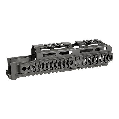 Midwest AK Alpha Quad Rail 10 tum Handguard Svart