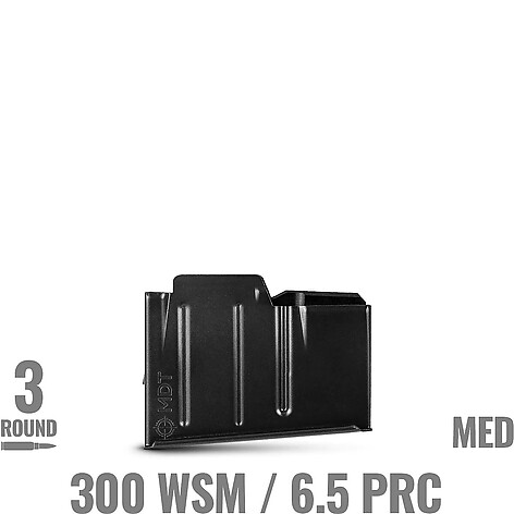 MDT Metal Medium Action 6.5 PRC Magnum 3 Skott Magasin - bild 5 av 5