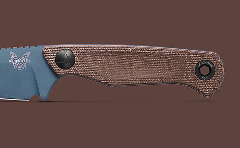 Benchmade 203BT-03 Dacian Brown Canvas Micarta Kniv - bild 5 av 5
