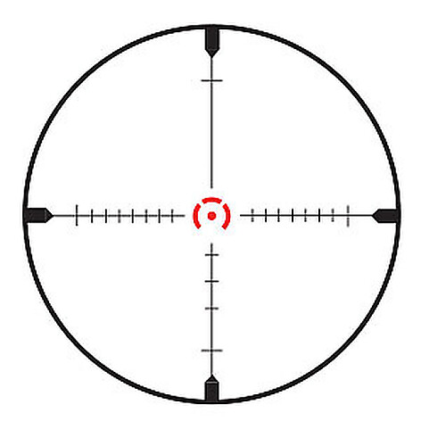 GPO TAC 6X 1-6x24 FFP Belyst HSi-CQB Kikarsikte - bild 3 av 5