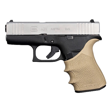 Hogue HandALL Beavertail Glock 43X/48 Vapengrepp FDE