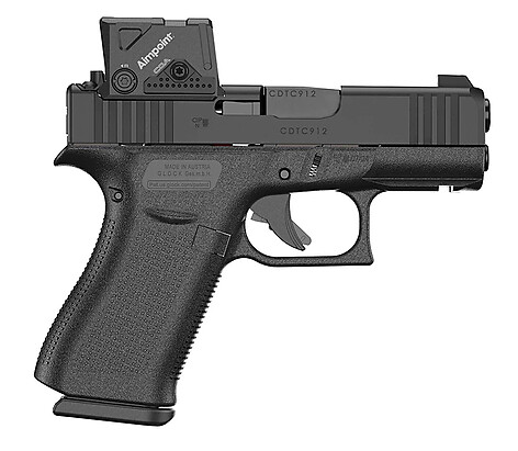 Glock 43X A-Cut COA FS 9x19 Combo Pistol - bild 4 av 4